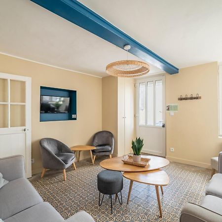 Grande maison de pecheur pour 9-12 refaite a neuf plein centre Trouville-sur-Mer Extérieur photo
