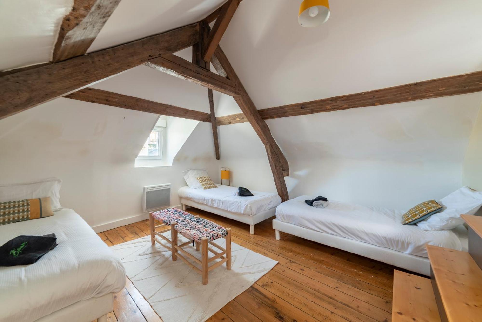 Grande maison de pecheur pour 9-12 refaite a neuf plein centre Trouville-sur-Mer Extérieur photo