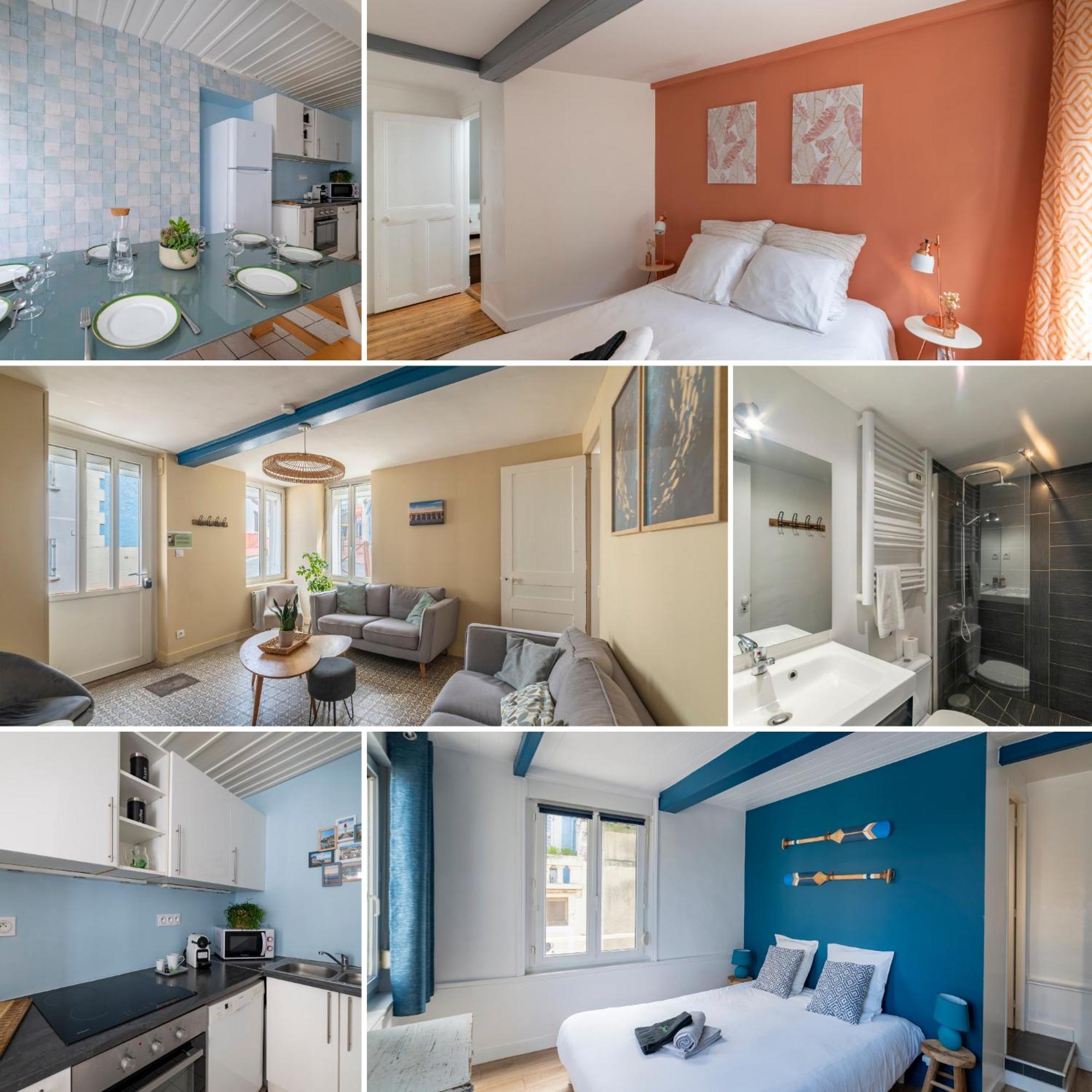 Grande maison de pecheur pour 9-12 refaite a neuf plein centre Trouville-sur-Mer Extérieur photo